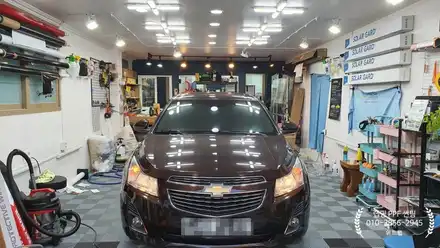 국제신도시에서 픽업한 크루즈!! 레이블럭 블레스 반반사 썬팅으로 재시공 새차 느낌으로 변신~!(부산 강서구 명지 신호동 썬팅 랩핑 PPF 위드랩) / 부산 강서 신호동 시공 사진