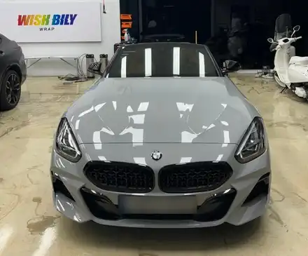 평택랩핑 BMW Z4 브루클린 그레이 고광택 전체랩핑 / 경기 평택 시공 사진