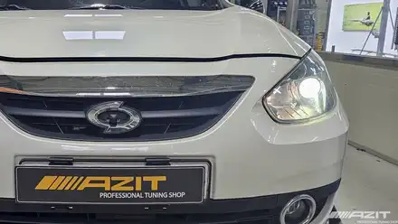 SM3에도 밝고 선명한 브라비오 LED H7 SP 터미네이터 합법인증 LED 전구를 장착해 드렸습니다. / 용인시 기흥구 시공 사진
