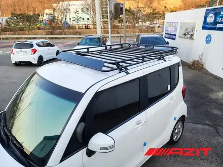 기아 레이 차박 캠핑을 위한 필수품. 애니커스텀 루프캐리어. 가로바가 필요없어 더욱 편리합니다. 용인,동탄,수원 아지트. / 용인시 기흥구 시공 사진