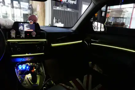 BMW 엠비언트 ,  BMW 핸들열선 시공 / 수원, 광교, 동탄 시공 사진
