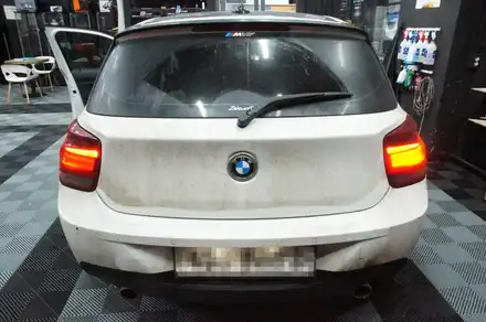 수원 에스튠 - BMW 118d__테일램프 결함(방향지시등,브레이크등,후미안개등결함) / 수원, 광교, 동탄 시공 사진