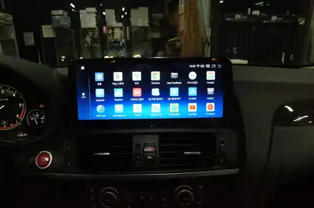 수원 에스튠 - BMW X3__12.3안드로이드 올인원 장착 / 경기 수원 영통 시공 사진