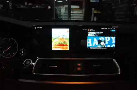 수원 에스튠 - BMW 5GT__15인치 안드로이드 올인원 장착 / 경기 수원 영통 시공 사진