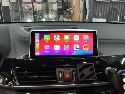 수원 에스튠 - BMW X2 __ 애플카플레이 풀스크린 활성화 / 경기 수원 영통 시공 사진