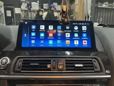 수원 에스튠 - BMW F06 _ NBT 타입 12.3안드로이드 올인원 장착 / 경기 수원 영통 시공 사진