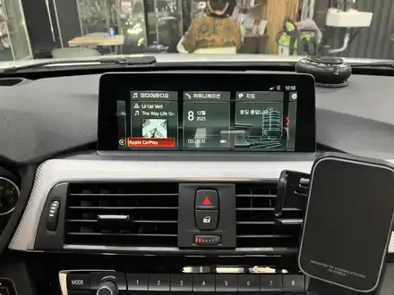 수원 에스튠 - BMW F30__ ID4 > ID6 카플레이 활성화 ( 내비삭제,펌업) / 경기 수원 영통 시공 사진