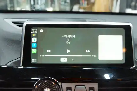 수원 에스튠 - BMW X1 __ ID4 > ID6 애플카플레이 활성화 / 경기 수원 영통 시공 사진