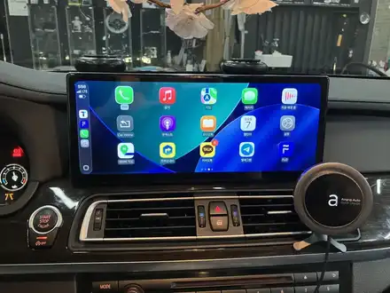 수원 에스튠 - BMW 740d__ NBT 12.3리눅스 터치모니터 장착(애플카플레이,안드로이드오토) / 경기 수원 영통 시공 사진