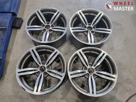 [휠마스터] BMW M6 북미형 순정 19인치 블랙폴리쉬 다이아컷팅작업 / BMW 휠복원 / 파주,일산 시공 사진