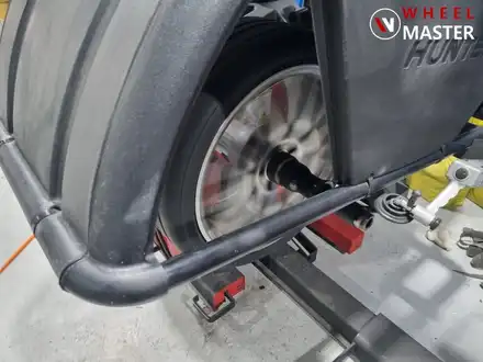 벤츠 A45 AMG 순정휠 포트홀 사고로 인한 굴절수리 / 벤츠 굴절수리 / 파주,일산 시공 사진