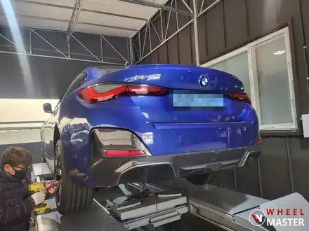 BMW I4 전기차 859M 다이아컷팅 휠복원 / 파주휠복원 / 파주,일산 시공 사진