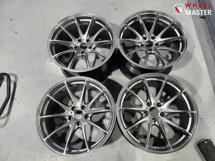 VOLK RAYS G25 M3 옵셋 검정반무광 분체도장 / 파주휠복원 / 파주,일산 시공 사진