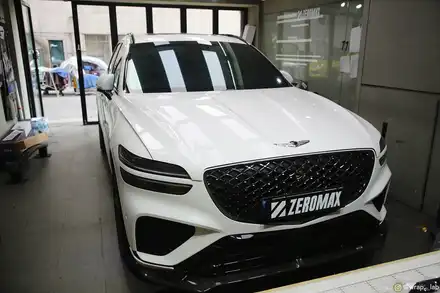 광진구 중곡동 제네시스 GV70 크롬죽이기 엠블럼 레터링 교체시공 / 광진구, 성수, 송파 시공 사진