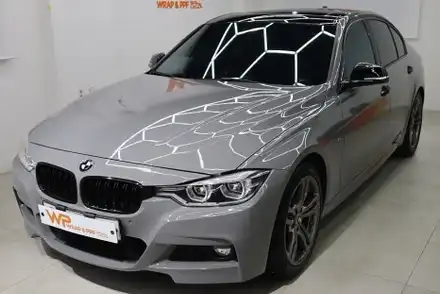 BMW F30 320D 나르도 그레이 전체랩핑 (홍박사님을 아세요?!) / 광진구 중곡동 시공 사진