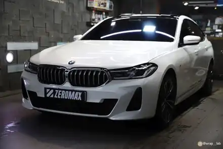 성수동랩핑 BMW 6GT 펄화이트 전체랩핑 크롬죽이기 / 광진구, 성수, 송파 시공 사진