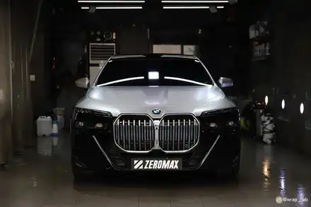서울 장안동 랩핑 BMW 740i 투톤 듀오톤 가격은? 랩핑 색상 조합 최고 / 광진구, 성수, 송파 시공 사진