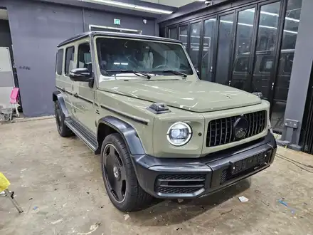 벤츠 G 바겐 G63AMG 전체랩핑 !! 이노즈택 카키 그린! 용인랩핑 동탄랩핑 동백랩핑 수원랩핑 / 용인, 광교, 성남 시공 사진
