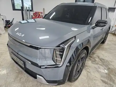 용인 랩핑 랩데이 - EV9 전체 크롬죽이기 / 이천시 마장면 장암리 시공 사진