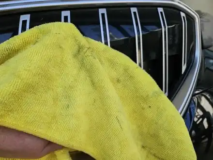 이천 랩핑 랩데이 - BMW 520I 키드니 그릴 크롬죽이기 랩핑 / 이천시 마장면 장암리 시공 사진