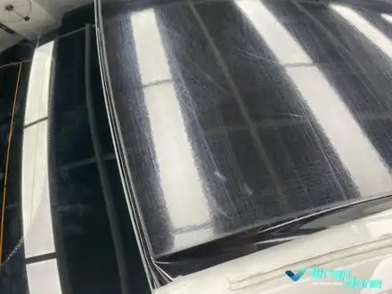 벤츠 A클래스 a220 세단 루프스킨 랩핑 / 수원, 광교 시공 사진