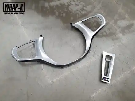 BMW i4 핸들 랩핑으로 튜닝하기 / 고양 덕양구 시공 사진