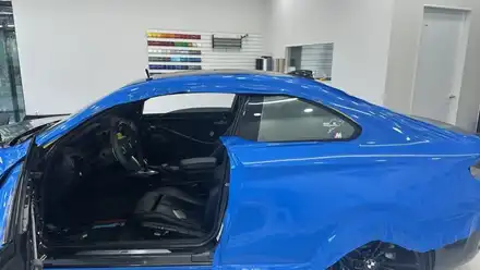 울산랩핑 BMW M2 전체랩핑 에이버리 인텐스 블루 / 울산, 경남 시공 사진