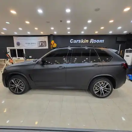 동탄 병점 수원 오산 랩핑 BMW X5 무광블랙 전체랩핑 / 화성, 동탄, 용인, 오산 시공 사진