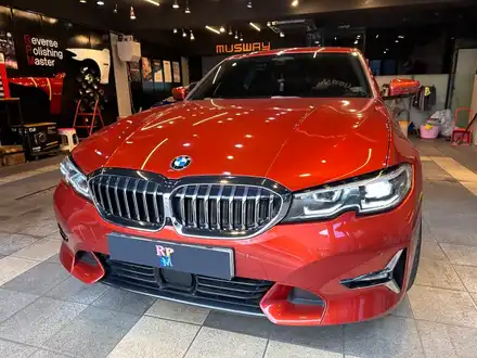 부산 BMW G20 320i 크리스탈 기어봉 아이드라이브 스타트버튼 3종세트 AVI BM 100 2way  스피커 시공 ! / 부산 동래, 양산 시공 사진