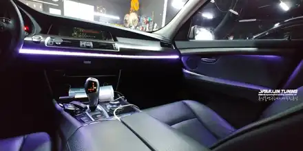 BMW 5시리즈 그란 투리스모 5GT 순정 엠비언트 라이트 밝기 업그레이드 해보자!! / 포천, 양주, 의정부, 동두천 시공 사진