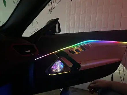 BMW Z4 m40i 비노출 DMX 무빙엠비언트+기어콘솔+스피커 / 대전,천안,청주,세종 시공 사진