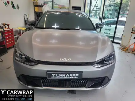 자동차 PPF 필름 시공 왜 받는건가요? 궁금하면 클릭! :) EV6 무광 시공 / 화성 동탄치동천로 시공 사진