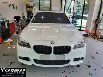 BMW 5시리즈 루프스킨 튜닝! 아직도 필름으로 하시나요? 블랙 PPF 로 해보세요~ / 화성 동탄치동천로 시공 사진
