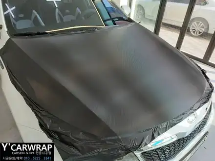 K5 자동차 랩핑 비용은?:) 무광 카본 필름으로 포인트 튜닝 / 화성 동탄치동천로 시공 사진