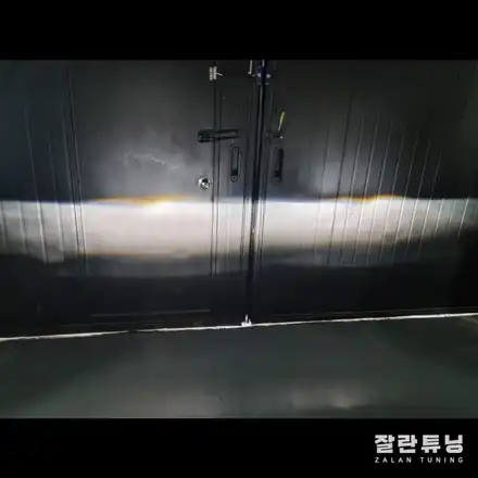 싼타페DM 광도미달로 검사탈락 어떻게 해결할까? / 경기 안성 시공 사진