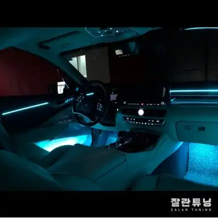 평택안성 더K9 엠비언트 고급세단의 마무리는 실내엠비언트 무드등이지 / 경기 안성 시공 사진