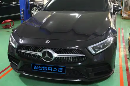 [벤츠] CLS450 캘리퍼도색(C257) - 익스트림 레드 - 일산멤피스존 - 서울 경기 일산 파주 브레이크 캘리퍼도색 잘하는곳 비용 신형개조 컨버젼 / 파주 운정로 시공 사진