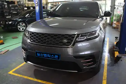 [랜드로버] 레인지로버 벨라 캘리퍼도색 - 리얼 블랙 - 일산멤피스존 - 서울 경기 일산 파주 브레이크 캘리퍼도색 잘하는곳 비용 신형개조 컨버젼 / 파주 운정로 시공 사진
