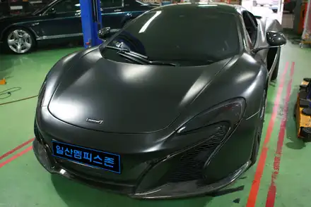 [맥라렌] 650S 우레탄 캘리퍼도색 - 익스트림 옐로우 - 일산멤피스존 - 서울 경기 일산 파주 브레이크 캘리퍼도색 드레스업 튜닝 복원 잘하는곳 / 파주 운정로 시공 사진