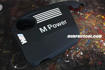 [BMW] M4 엔진커버 드레스업 - 리얼 카퍼 - 일산멤피스존 - 서울 경기 일산 파주 브레이크 캘리퍼도색 드레스업 튜닝 복원 잘하는곳 / 파주 운정로 시공 사진