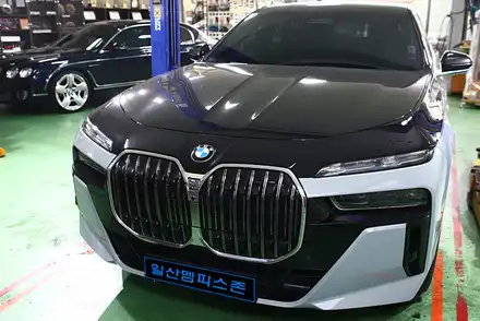 [BMW] 740i(G70) 우레탄 캘피러도색 - 일산멤피스존 - 일산 파주 운정 캘리퍼도색 잘하는곳&비용 드레스업 튜닝 / 파주 운정로 시공 사진