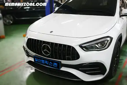 [벤츠] AMG GLA45 (H247) 캘리퍼도색 - 일산멤피스존 - 파주 운정 캘리퍼도색 잘하는곳&가격 비용 - 드레스업 튜닝 / 파주 운정로 시공 사진