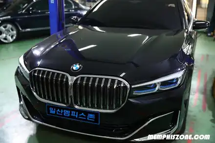 [BMW] 740i 캘리퍼도색 - 리얼 블랙 - 일산 멤피스존 파주 운정 드레스업 튜닝 수입차 슈퍼카 전문 / 경기 파주 시공 사진