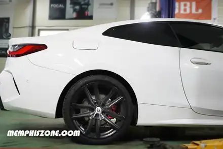 [BMW] 420i (G22) 브레이크 캘리퍼도색/비용 - 커스텀 핫핑크(개인주문컬러) - 일산 멤피스존 드레스업 튜닝 - 파주 운정 / 경기 파주 시공 사진
