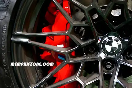 [BMW] M4 (G82) 브레이크 캘리퍼도색 - 익스트림 레드 - 일산 멤피스존 드레스업 튜닝 / 경기 파주 시공 사진