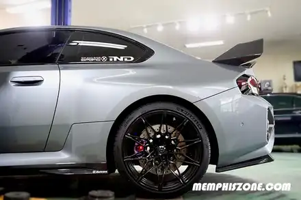 [BMW] M2 (G87) 브레이크 캘리퍼도색/비용/시간 - 커스텀 메탈릭 퍼플(개인주문컬러) - 일산 멤피스존 드레스업 튜닝 파주 운정 / 경기 파주 시공 사진