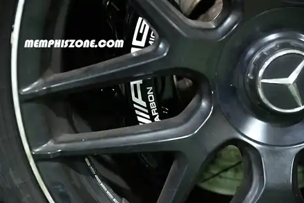 [벤츠] CLS63 AMG (W218) 캘리퍼도색 - 메탈릭 블랙 - 일산멤피스존 서울 경기 파주 운정 드레스업 튜닝 잘하는곳 비용 / 경기 파주 시공 사진