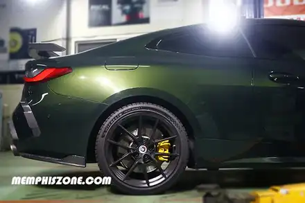 [BMW] 420i (G22) ㅂ레이크 캘리퍼도색 - 익스트림 옐로우 - 이산 멤피스존 - 드레스업 튜닝 / 경기 파주 시공 사진