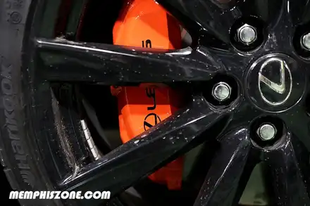 [렉서스] is250 브레이크 캘리퍼도색 (재도색) - 커스텀 오렌지 - 일산 멤피스존 드레스업 튜닝 - 파주 운정 / 경기 파주 시공 사진