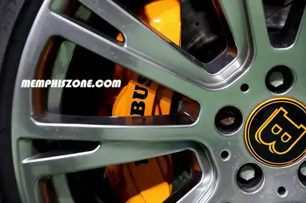 [벤츠] CLS63 AMG (W218) 캘리퍼도색 - 커스텀 오렌지 - 일산 멤피스존 서울 경기 파주 운정 캘리퍼도색 잘하는곳 비용 / 경기 파주 시공 사진